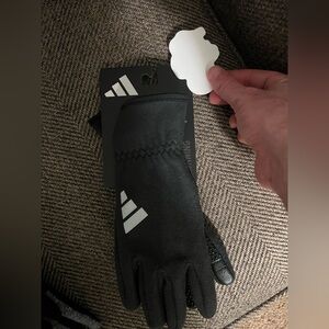 Mens Adidas Black Cold.RDY Gloves running gloves AWP comfy 1 size S/M